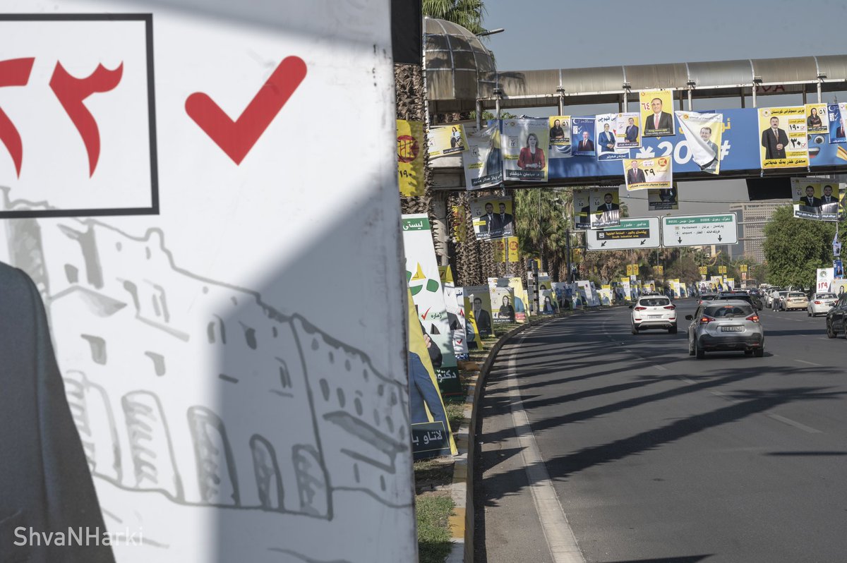 ShvanHarki's tweet photo. Election campaign in Erbil for the Kurdistan Parliament2024.
#Kurdistan #Erbil #Arbil #kurdistan_Election2024 #ShvaNHarki https://t.co/PEzpM2L6wW