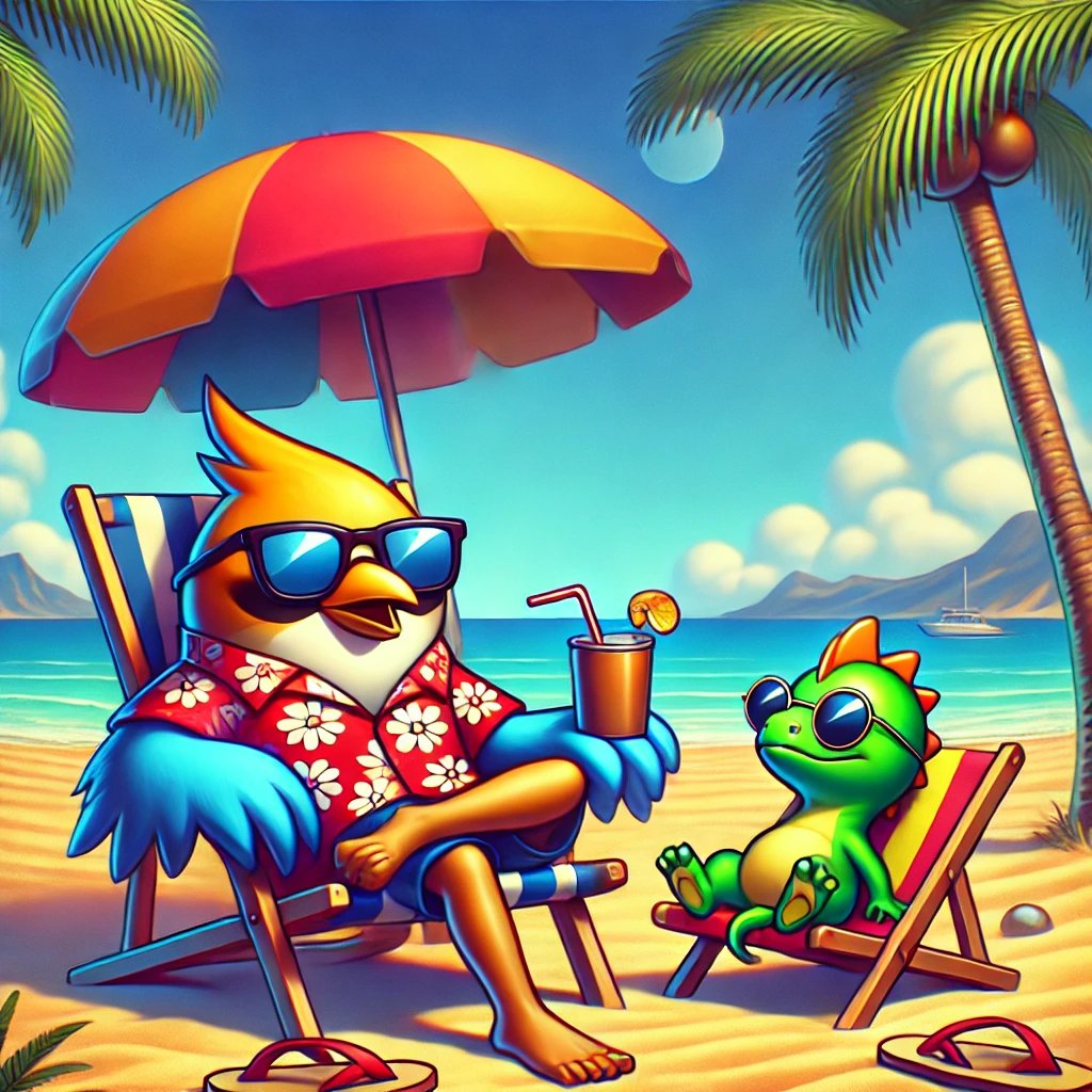 birdy_coin's tweet photo. Chill out and stack up! ποΈπΈ The BirdyCoin universe is all about good vibes, rare finds, and next-level rewards. Whether youβre a cool bird or a rare dino, thereβs a spot for you in this paradise of NFTs and BirdyCoins. π΄π¦π¦π°
#BirdyCoin #NFTParadise #RareEggs #BirdyVibes https://t.co/Qx0BRisMPY