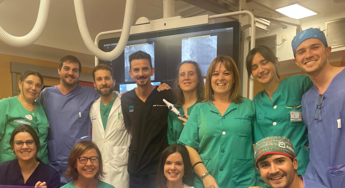 🏥CAHU pionero en implantación de marcapasos sin cable con dos electrodos. 
💪🏻Equipo top
#avanzamos_en_excelencia
#cardiología
#unidad_de_arritmias