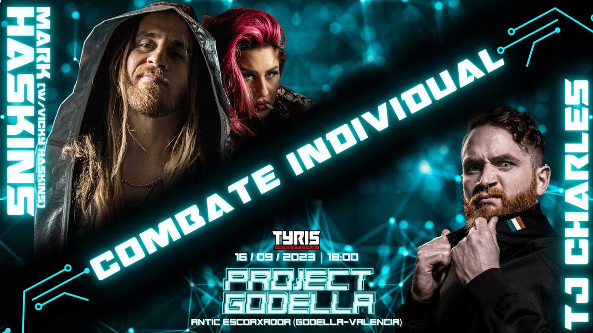 TyrisWrestling's tweet photo. Ayer @ThisIsHaskins 💥 &amp; @VickyHaskins 💋 retaron a @Volatile_TJC 🌪️ por el Campeonato Absoluto de Tyris 

A la espera de que nuestro campeón de pronuncie, es buen momento para recordar el pasado enfrentamiento entre ambos en #ProjectGodella 👨‍🔬

https://t.co/ubsAKDcbjq https://t.co/Sjl5lIDtKm