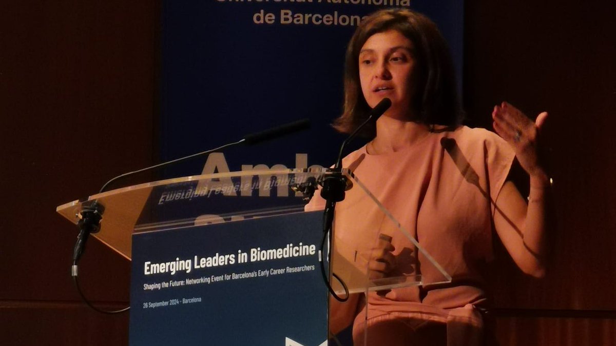 VHIO's tweet image. 🚀 Happening now: the second edition of the Emerging Leaders in Biomedicie Symposium in full swing!

Co-organizers: @CRGenomica @IRBBarcelona  @IBMB_CSIC  @UniBarcelona @IBECBarcelona @CarrerasIJC  @UPFBarcelona and VHIO