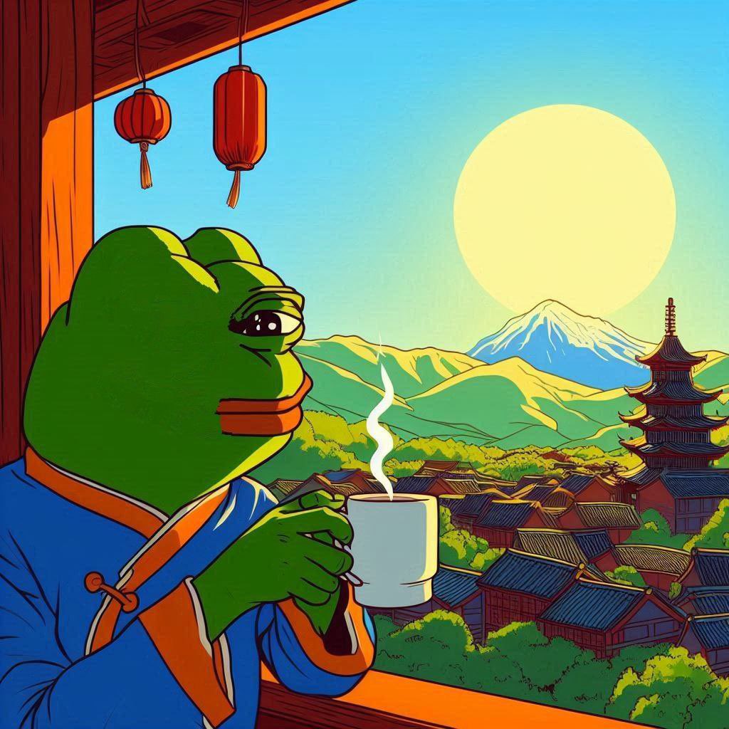 Good morning 🐸 ☀️