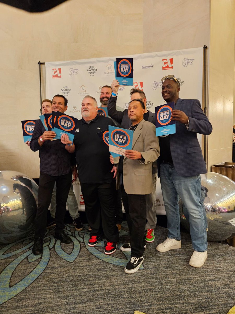 TheBubbaArmy's tweet photo. Thank you to @cl_tampabay for a great night at the #clbotb https://t.co/VT4uiArFit