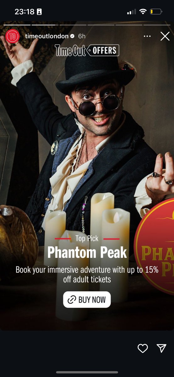 Matt (@mattx1991) on Twitter photo Well, that’s one for the books. The dastardly deviant of <a href="/PhantomPeakUK/">PhantomPeakUK</a> is a <a href="/TimeOutLondon/">Time Out London</a> Top Pick! #immersive #actor #qualitycoffins #eternalrestoryourmoneyback #itsaguarantee Well, that’s one for the books. The dastardly deviant of <a href="/PhantomPeakUK/">PhantomPeakUK</a> is a <a href="/TimeOutLondon/">Time Out London</a> Top Pick! #immersive #actor #qualitycoffins #eternalrestoryourmoneyback #itsaguarantee