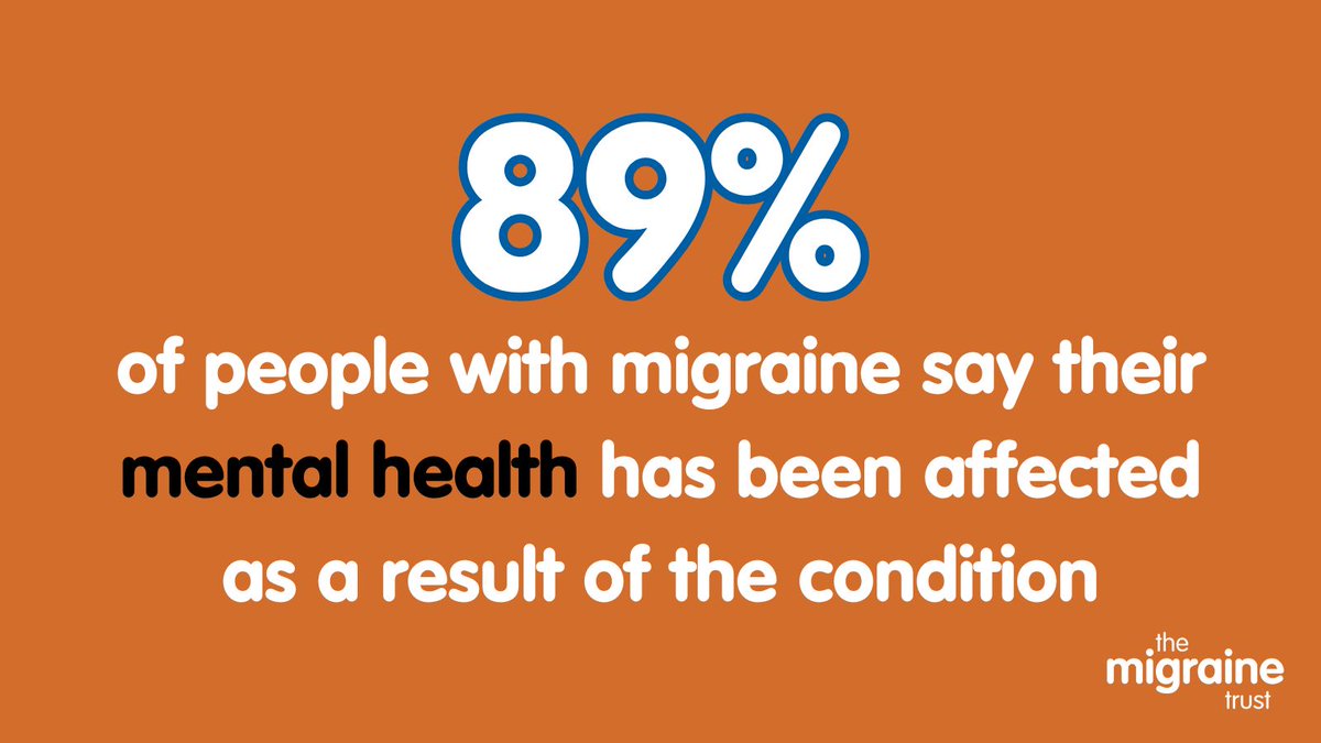 Let’s talk about mental health…
Our recent survey of over 2,000 people with migraine showed how much migraine impacts the mental health of those with the condition. 89% said their mental health has been affected as a result of migraine, with 55% saying the impact is significant.