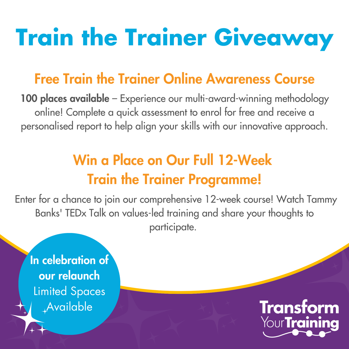 Transform Your Training tweet media