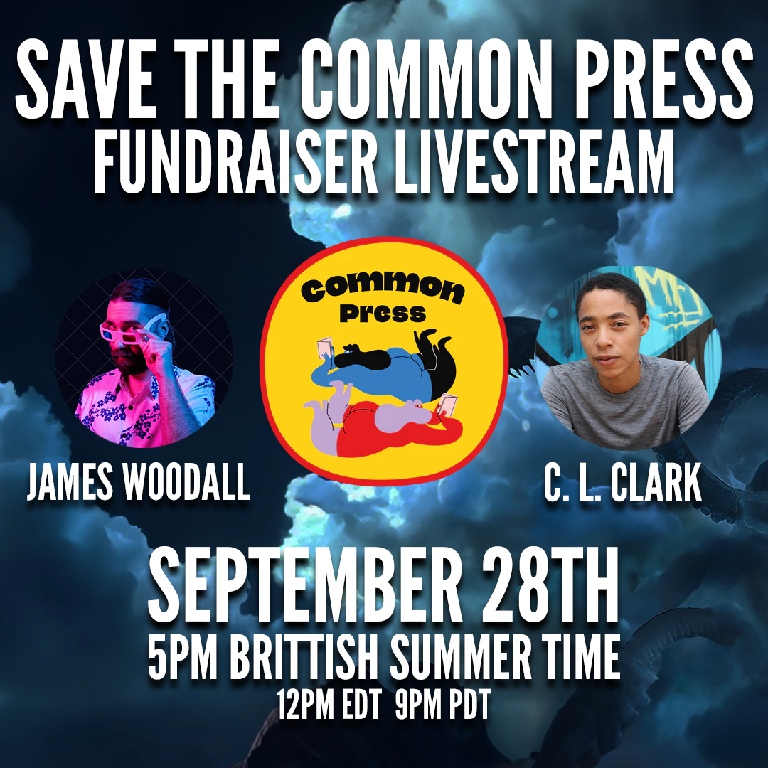 JamesBWoodall's tweet photo. This Saturday! 5PM UK time. Myself and @C_L_Clark  will be going live to play some Baldur's Gate and raise funds for @TheCommonPress. Please join us!

https://t.co/wBVkw9X0Pt https://t.co/86DxlLnVFZ