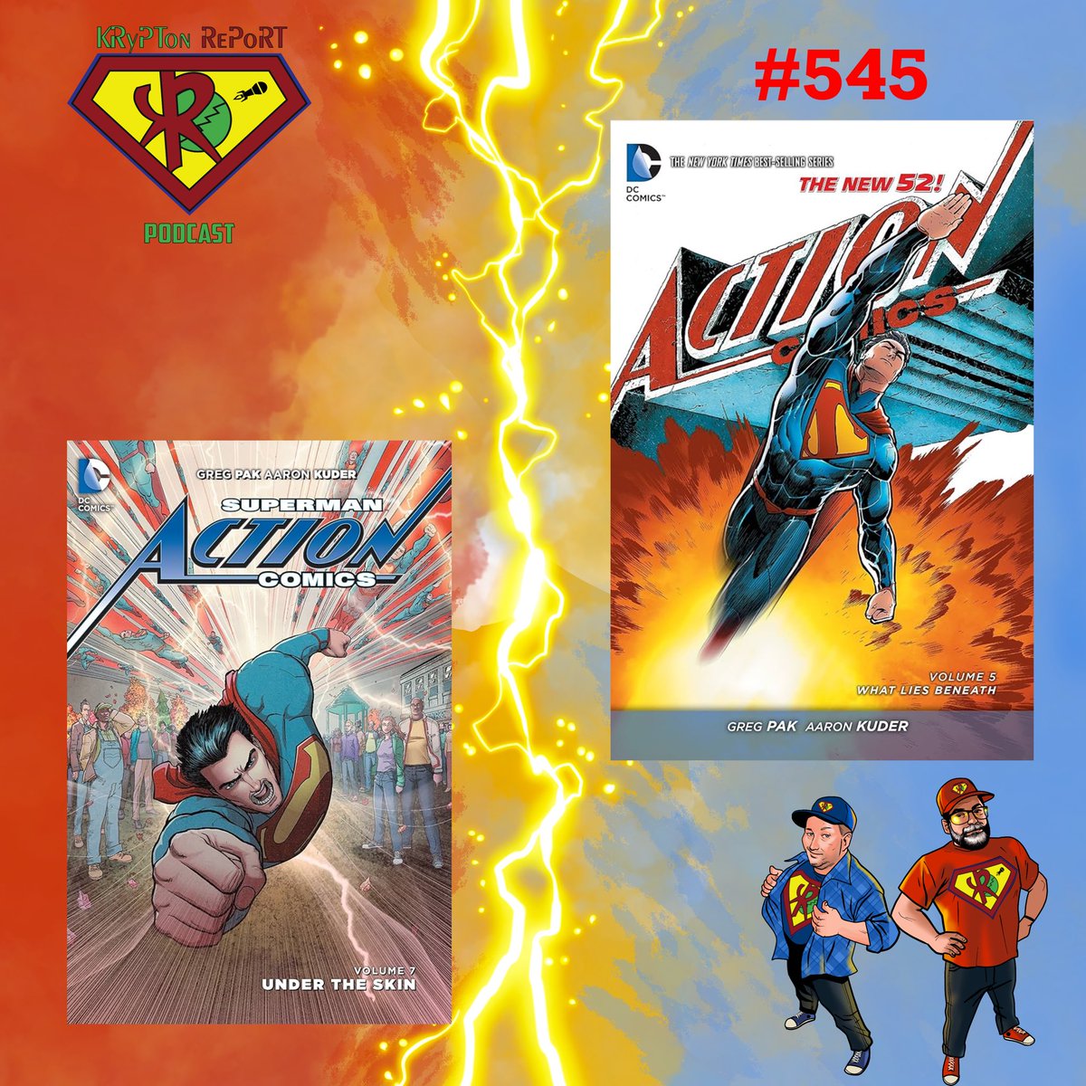 KryptonReport's tweet image. Tyler @JTyPatrick &amp;amp; James @SupermanRed_Kr talk Hal Jordan Casting for #Lanterns, #KiteMan, #ThePenguin, #BATMANDAY lastly The New 52 Action Comics Volume 5 &amp;amp; 7. #Comics #DCComics @DCOffical 

buzzsprout.com/2307257/158047…

For all things Krypton Report: linktr.ee/Kryptonreport
I