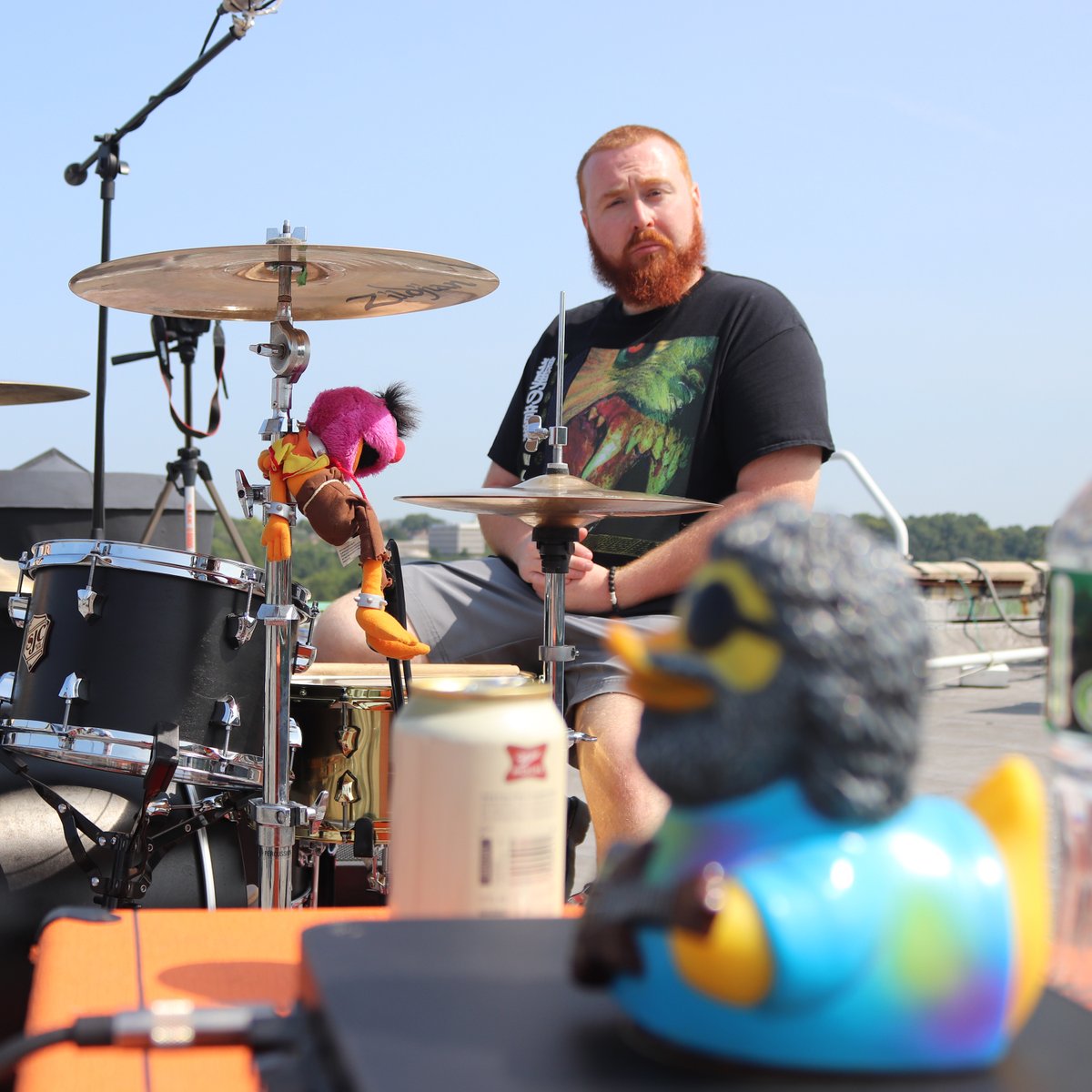 tapeswapradio's tweet photo. We're excited to premiere the videos for the Rooftop Session with Food Truck  tonight (Thursday) at 8 PM! Join us on the Tape Swap Radio YouTube page at the video for "So Distant" as we premiere all the songs and interview in order. ⤵

https://t.co/hed10nNyvL https://t.co/WvcsBPm7l9