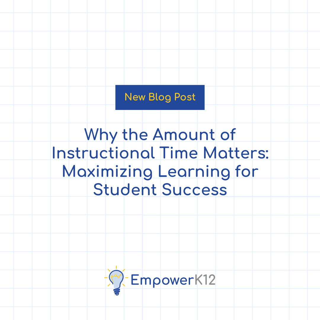 empowerk12's tweet photo. Our latest blog explores how instructional time impacts student outcomes and how EmpowerK12’s data-driven dashboards help LEAs track key metrics to optimize learning. Read the full blog to learn more. https://t.co/a0aLUCQ5zx
#DCSchools
#DCStudents
#EducationEquity
#EduData
#EmpowerK12
#BoldGoals
#ContinuousImprovement