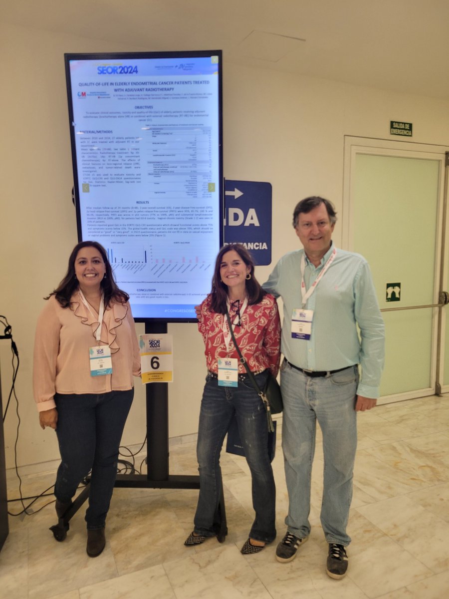 HUPHRadOnc's tweet image. Presentaciones en formato póster del Hospital Puerta de Hierro en el #congresoseor25 
@SEOR_ESP 
Gran nivel👏👏👏