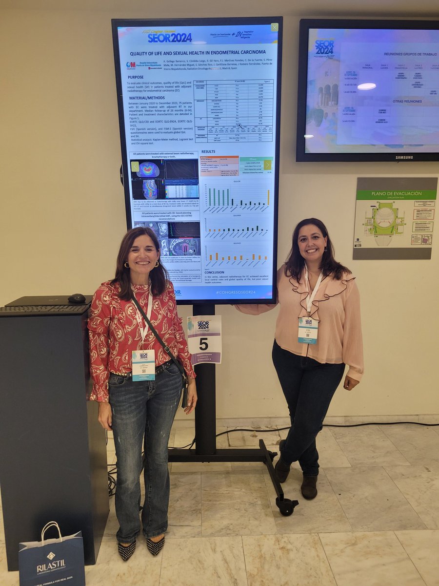 HUPHRadOnc's tweet image. Presentaciones en formato póster del Hospital Puerta de Hierro en el #congresoseor25 
@SEOR_ESP 
Gran nivel👏👏👏