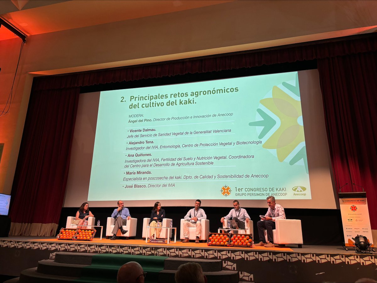 GVAivia's tweet image. 📢📆Presencia destacada de @GVAivia  en el 1er Congreso de Kaki organizado en Carlet por el Grupo Persimon de Anecoop