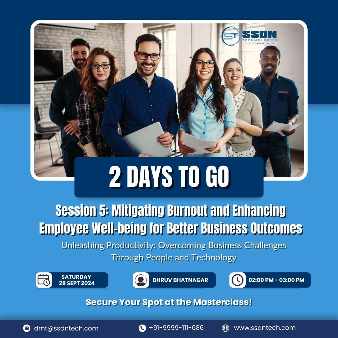 ssdntechnologie's tweet image. 🚨Just 2 days left to join this session on reducing burnout, enhancing well-being, and improving business outcomes
meet.zoho.com/Q76VMK9Ekj
#Leadership #FreeMasterclass #EmployeeWellbeing #BurnoutPrevention #WorkLifeBalance #beerbicep #RedAlert