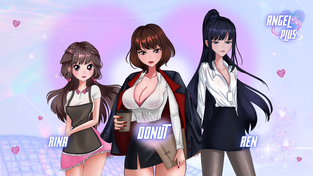 Angel_Plus111's tweet image. 👩‍💼 Office romance just got a digital upgrade! In Angel Plus, who will you choose?
Donut, your enigmatic boss
Rinna, your childhood friend
Rain, your charming coworker
Every choice shapes your story! 💖#AngelPlus  #NFT #GameFi #ICPHubThailand #SynergyLabs   #Web3Games  #ICP