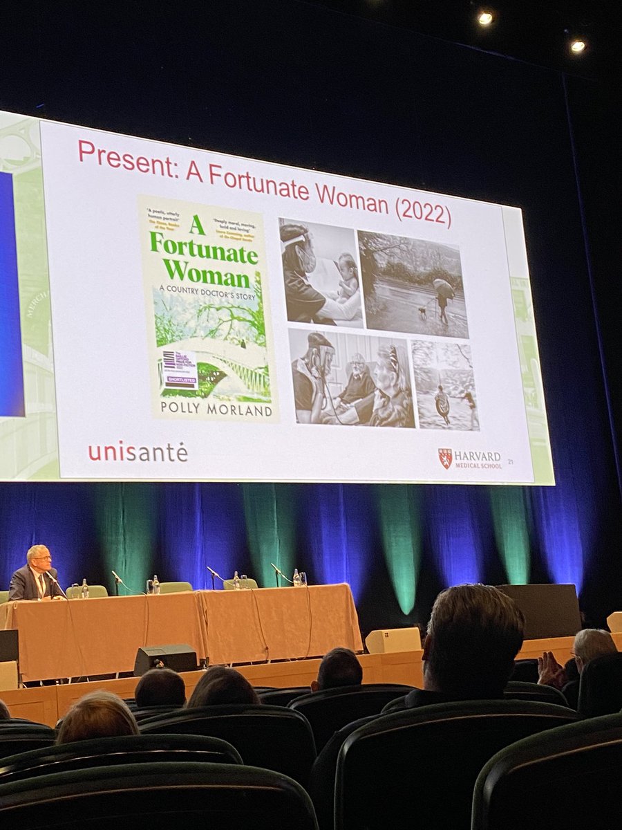 SarahFitzWiMIN's tweet photo. Lovely to see this exquisite book being featured in a keynote speech at #WONCAEurope2024 https://t.co/hQ5qNkMD4t