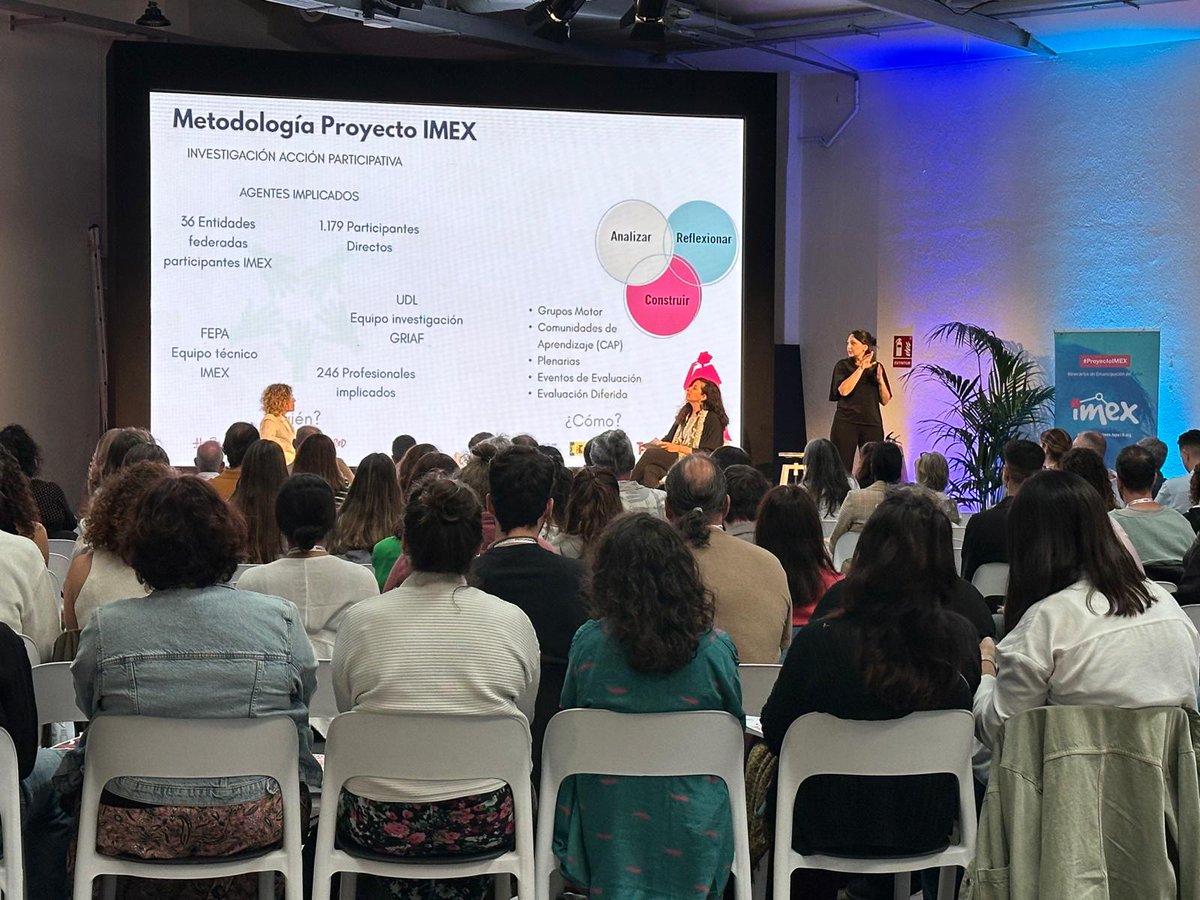 Nuevo_Futuro's tweet image. Full house para conocer los resultados de la investigación del #ProyectoIMEX en la que hemos participado. #CaminarConRed