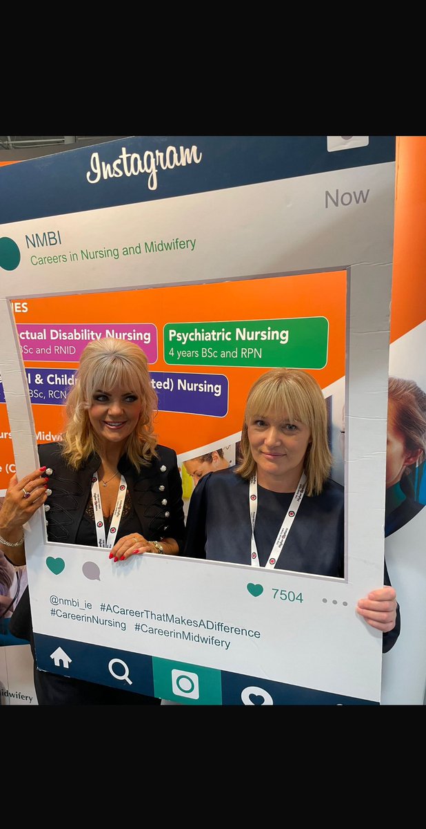 NurMidONMSD's tweet photo. Delighted to be back at #HigherOptions2024 with @NMBI_ie at @TheRDS today. 
Be sure to drop by Stand 51 for a chat about Nursing &amp; Midwifery as a career choice 🙌🏻
We have lots of information for aspiring nurses &amp; midwives 
#ACareerThatMakesADifference https://t.co/YtUUqmDRFC