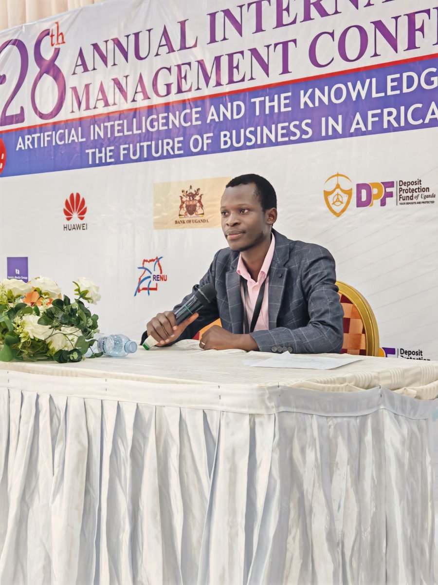 WalulumbaSamuel's tweet photo. At the 28th AIMC, I Presented a paper Titled; Social Capital Dimensions: Do they all nurture self-employment practice among the youth in Uganda?
As young educated people, we need to invest more in our Relational social capital &amp; put emphasis on mutual trust for business purposes https://t.co/ptOoZBkghK