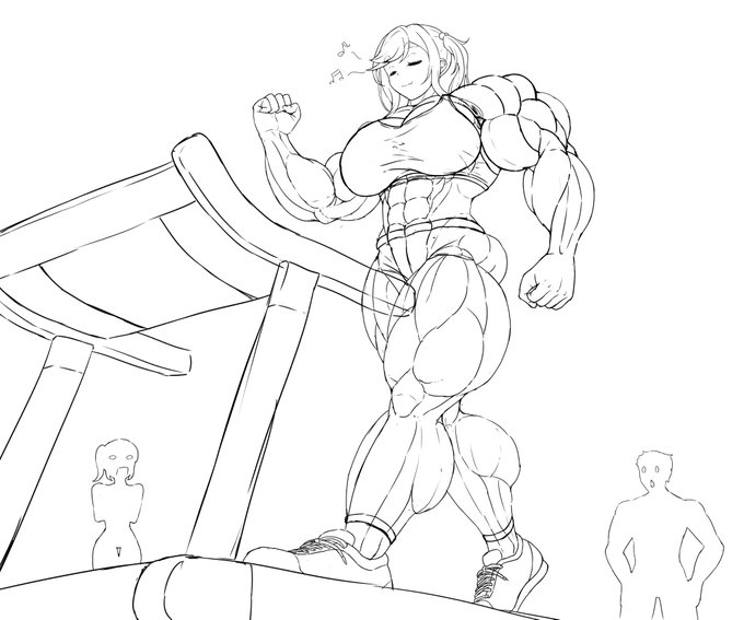 初めて3Dモデルを使用して描いた構図 