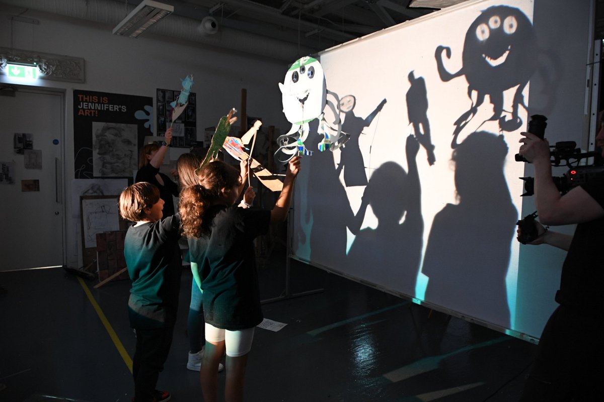 dyehousefilms's tweet photo. Loads to see on THIS IS ART CLUB! today RTÉ2 5.30pm where we are exploring ideas of “unity” and “harmony” in art through #shadowpuppetry #feltmaking #landscape & #papermaché
Thanks to all who took part. We had a LOT of fun!
#thisisart
@RTEjr https://t.co/a8PlPgoVBf