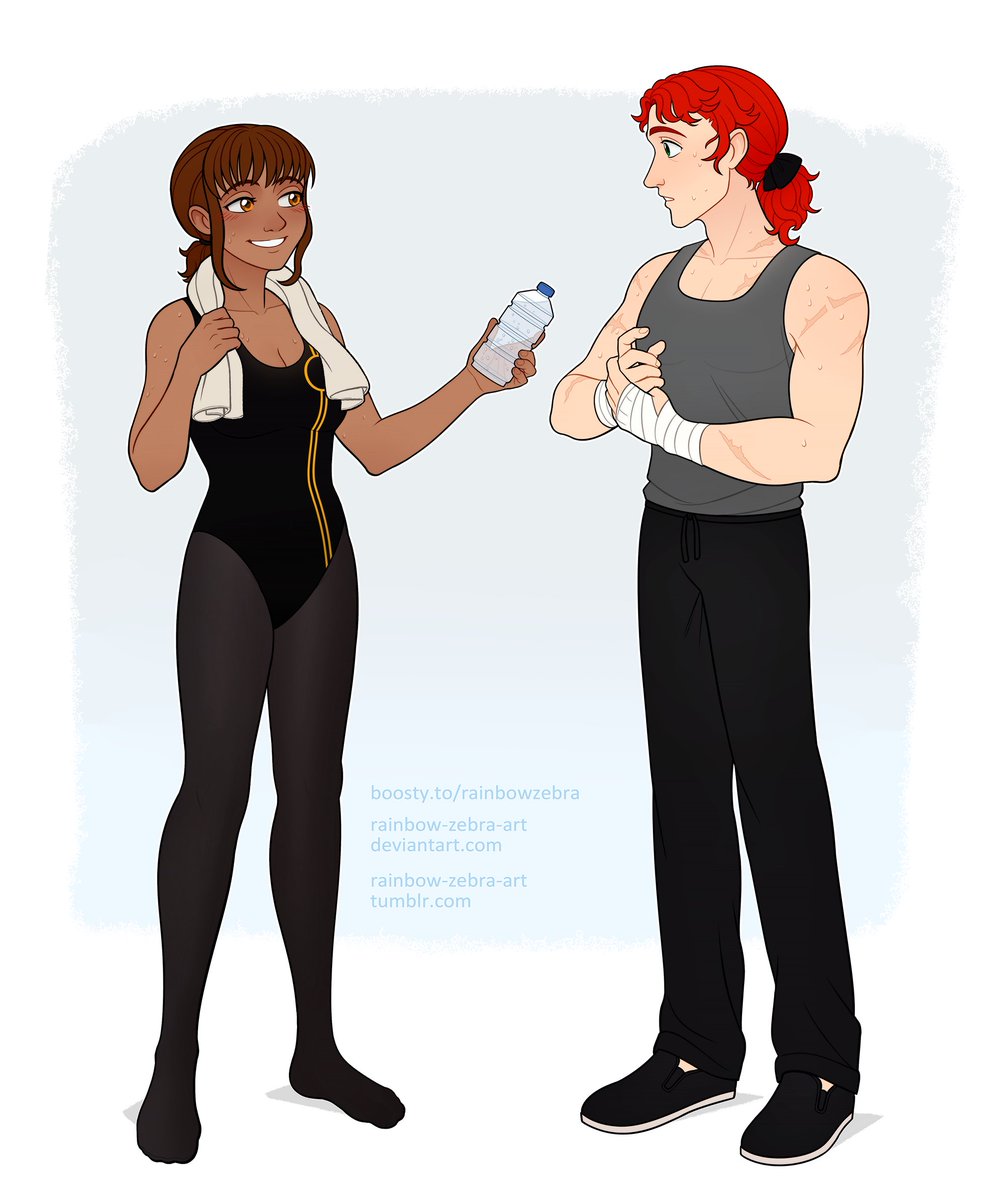 RainbowZebraArt's tweet photo. Flat color commission for Soundwave3591 on DeviantArt. Amber Valewood and Jaden Nikos once again, ladies and gentlemen! It's another piece dedicated to RWBY MBK!AU.
#rwby #rwbyau #rwbyoc #rwbyamber #fallmaiden https://t.co/RWN0IuBxk2
