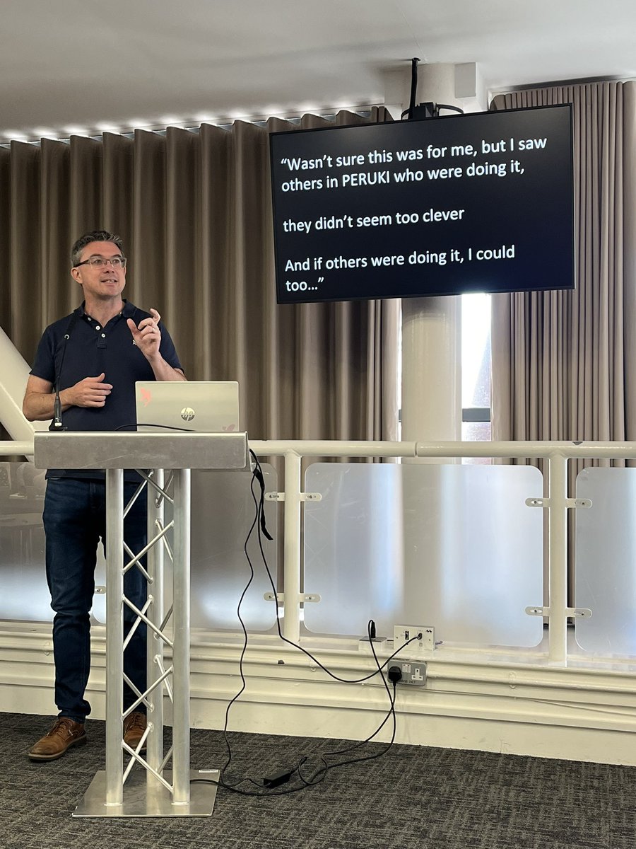 Sharna (also on Bluesky)🎗 (@headsmartfellow) on Twitter photo <a href="/Damian_Roland/">Damian Roland</a> sharing his wisdom about how to find your route to research in #PEM
- Get on delegation logs
- Do your GCP
- Attend research meetings
- Do the NIHR Associate PI scheme <a href="/Damian_Roland/">Damian Roland</a> sharing his wisdom about how to find your route to research in #PEM
- Get on delegation logs
- Do your GCP
- Attend research meetings
- Do the NIHR Associate PI scheme