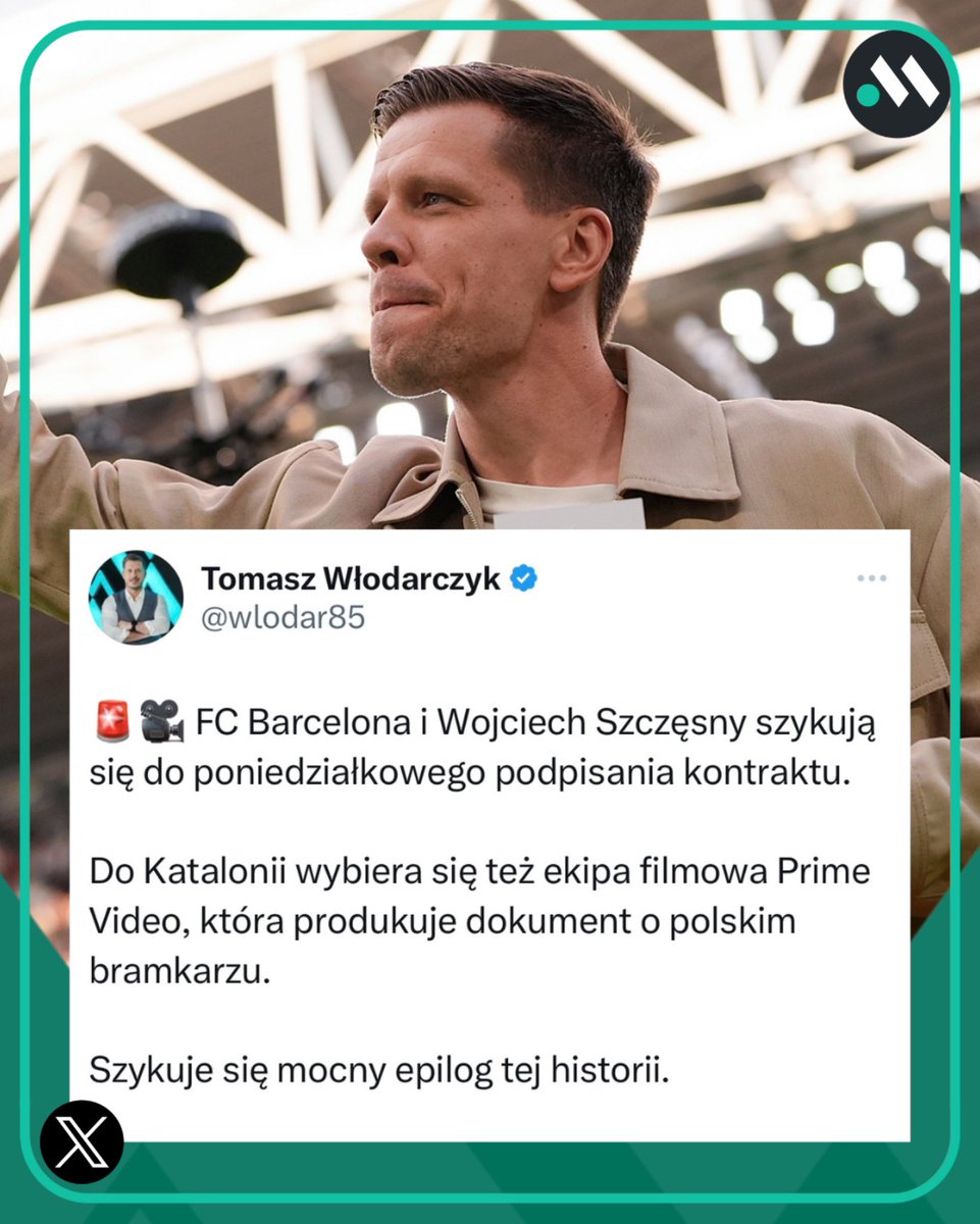 Meczykipl's tweet photo. Z emerytury do… FC Barcelony! 🤯

Nawet najlepszy reżyser nie wymyśliłby takiego scenariusza 🥹🎥 https://t.co/c6uCxIsUYA