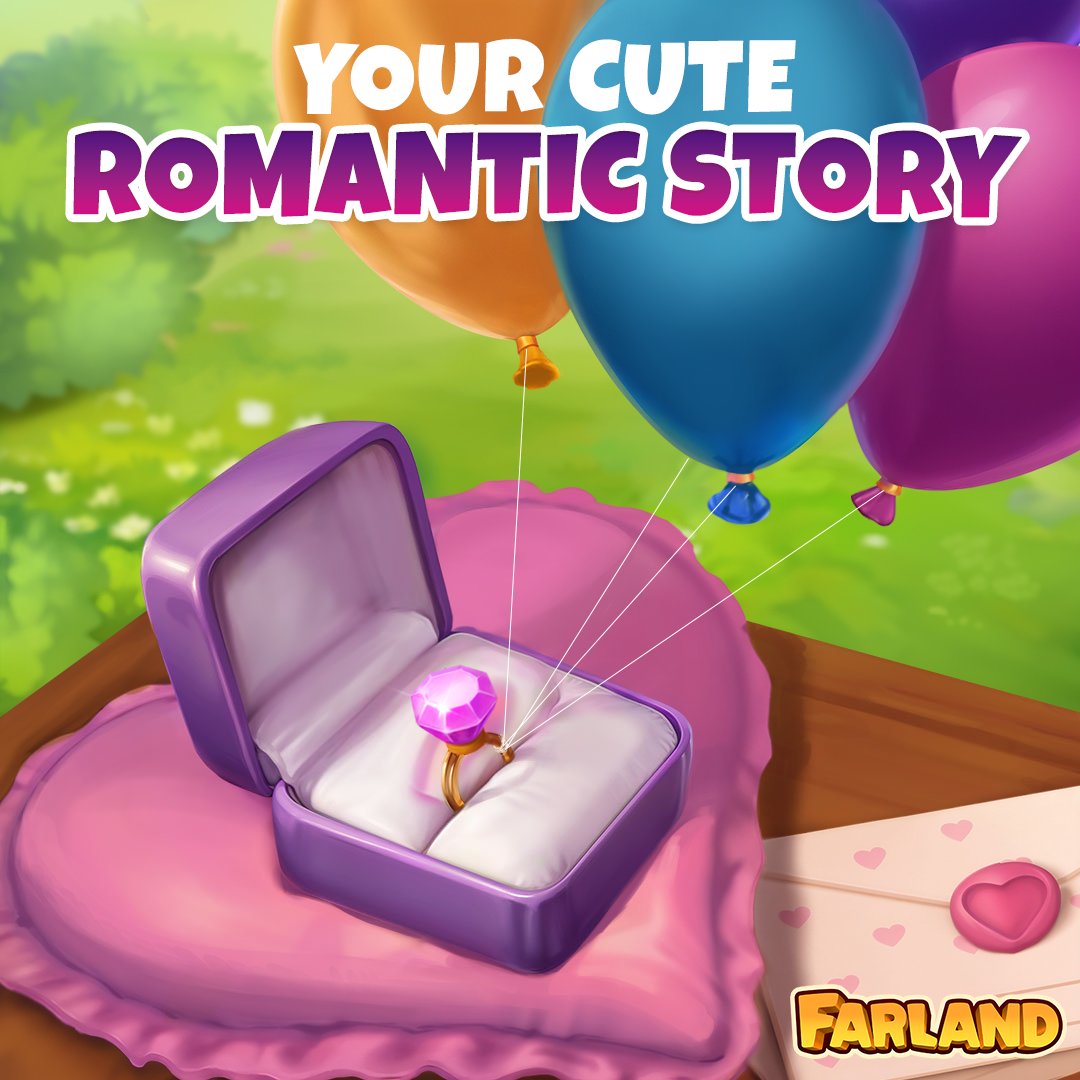 FarlandGame's tweet photo. Ready to refresh your memories?💍
Think back to your sweetest romantic moments! Was it a stroll under the stars, planting a garden like our story characters, or cooking together?💕 #quartsoft #farland #game #farland_game #romanticstory https://t.co/lI6wDEnDYw