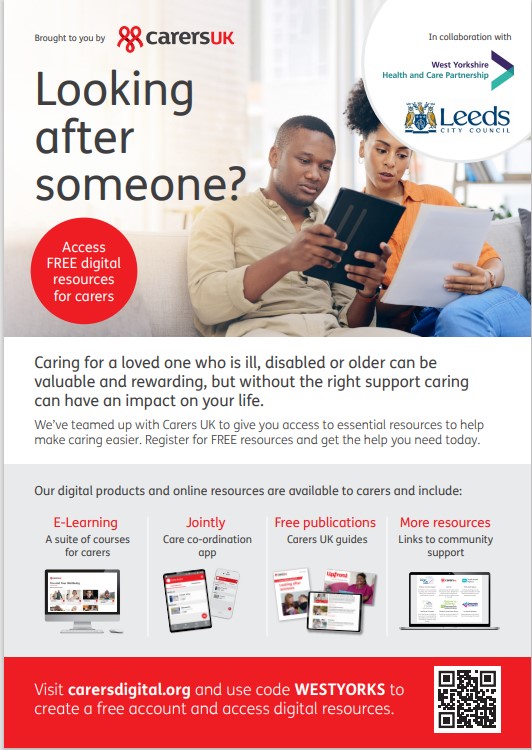 BSA_Leeds9's tweet image. #LS9 #BCF
Access to useful online resources for carers.