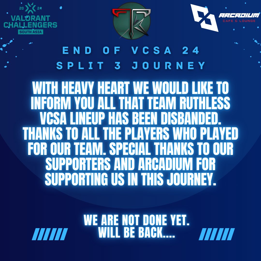 TEAM RUTHLESS OFFICIAL tweet media