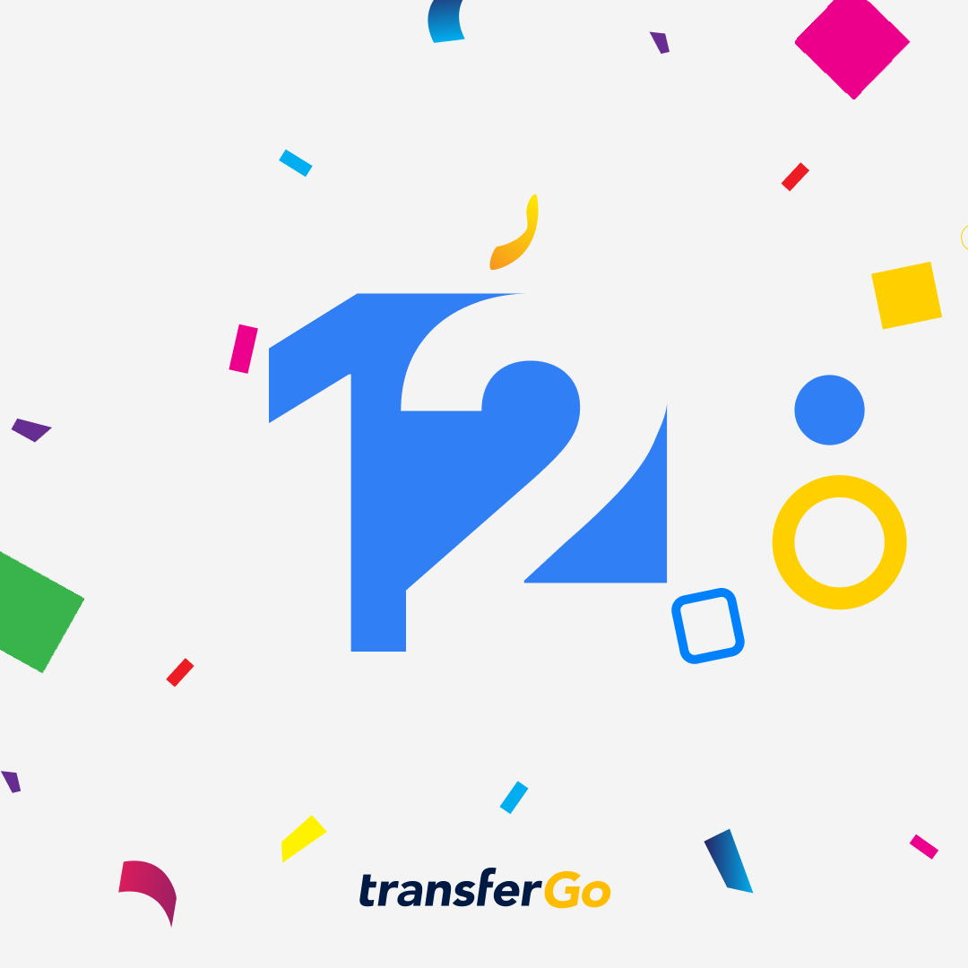 TransferGo is celebrating 12 years! 🎉

Thank you for being you. Without you, there would be no us 💛

#GlobalTransfers #FastMoneyTransfer
#SecureTransfers #OnlineMoneyTransfer
#QuickTransfers #BorderlessPayments #Sendmoney #TransferGo #MoneyTransfer #happybirthday