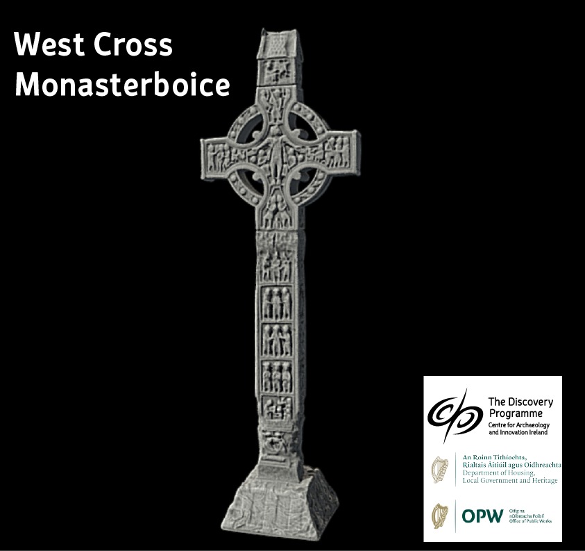 We had a great Survey Outreach event in Monasterboice for #HeritageWeek2024 last month. Now here are the 3D models from the work done on the day!