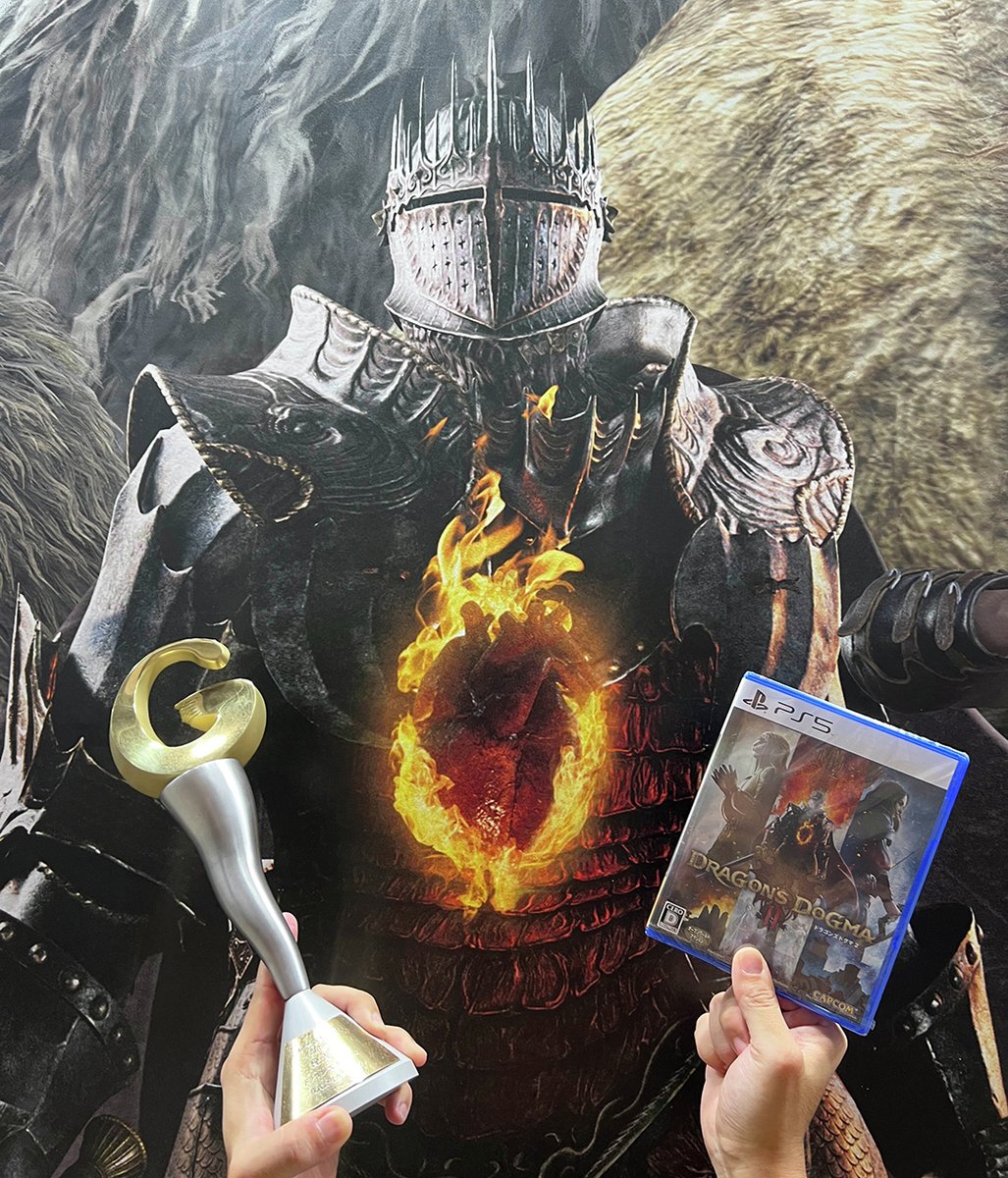 Dragon's Dogma 2 has won the Award for excellence at The Japan Game Awards 2024! 
Thank you to all the Arisen out there!

#DragonsDogma2 #DD2