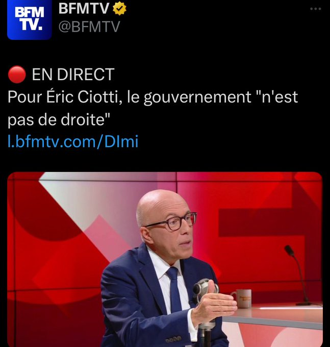 polemix's tweet image. "Je ne suis pas chauve" a ajouté Eric Ciotti.