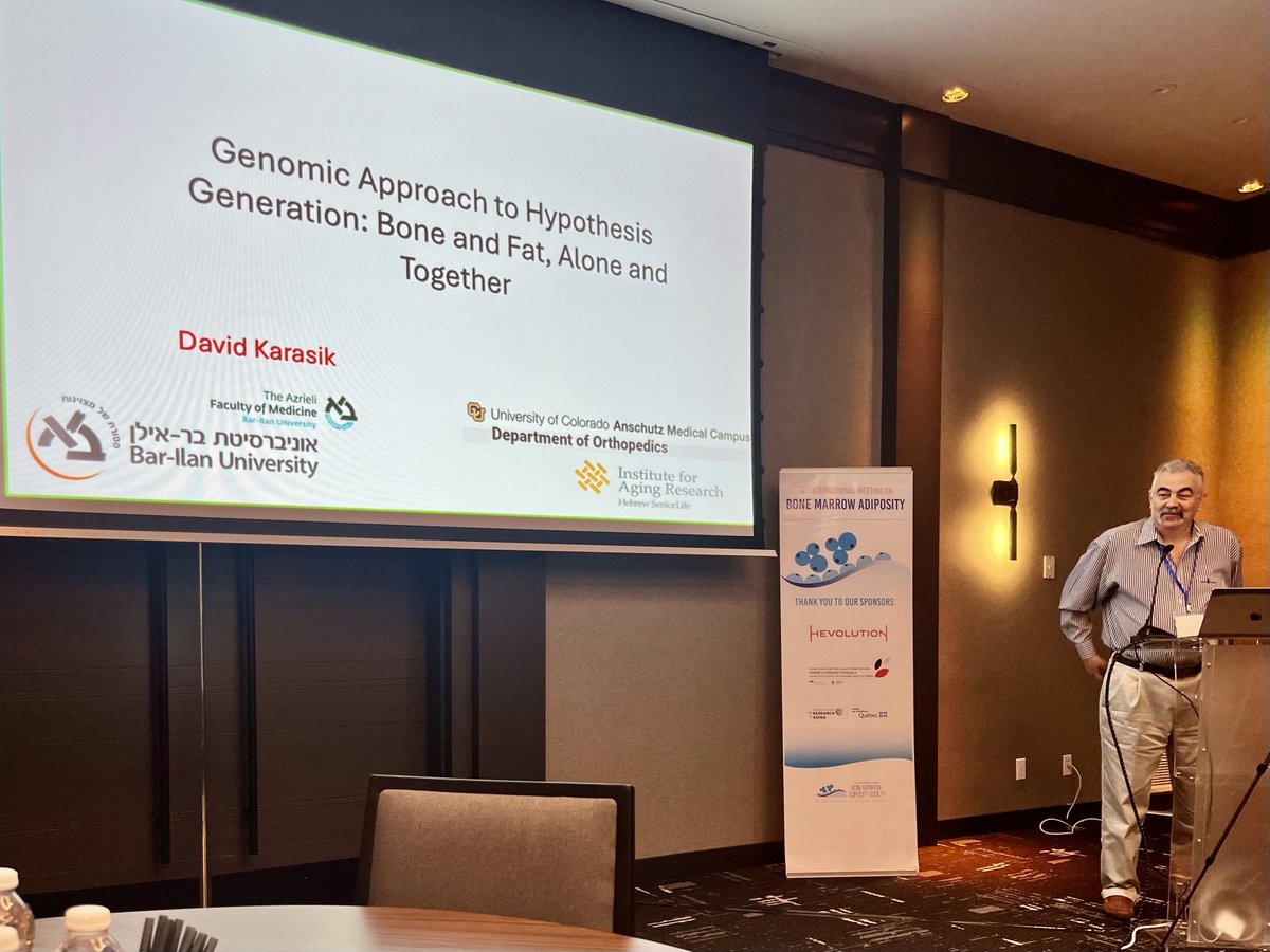 <a href="/BockNat/">Dr Nathalie Bock</a> <a href="/UCSF/">UC San Francisco</a> <a href="/UCSFENDOFELLOWS/">UCSF Endocrine</a> Our second invited lecture this morning is by David Karasik entitled "#Genomic Approaches to #HypothesisGeneration: #Bone and #Fat, Alone and Together