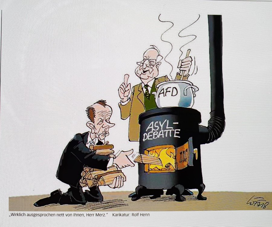 Nicoles44180590's tweet photo. Wie geil ist dieses Bild 
#Merz #Asyl #AfD https://t.co/6XA2DBRSDE
