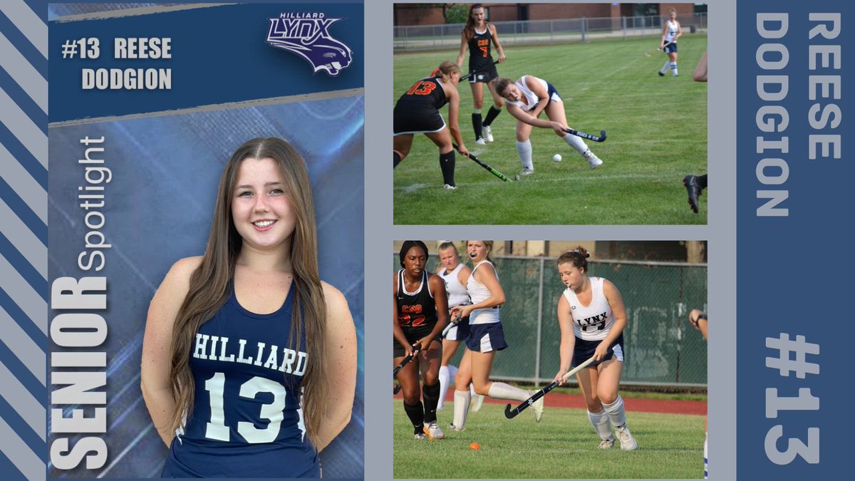 Senior Spotlight!!
Meet our Hilliard Lynx Senior, Reese Dodgion. See Reese on Instagram @Hilliardlynxfhc to read more about our senior spotlight.