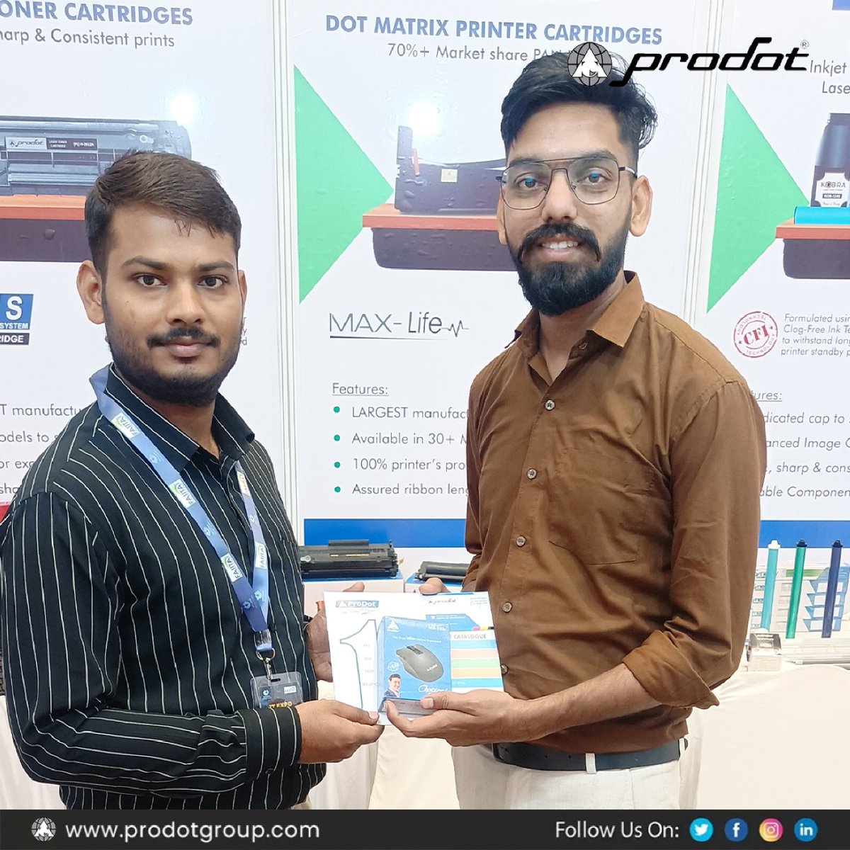 ProDotGroup's tweet image. Reflecting on Day 2 of IT Expo 2024
Prodot and G.R. Computers wowed us with their groundbreaking technological advancements. Exciting innovations that are shaping the future! Stay tuned for more highlights.

#ProDot #prodotofficial #prodotgroup