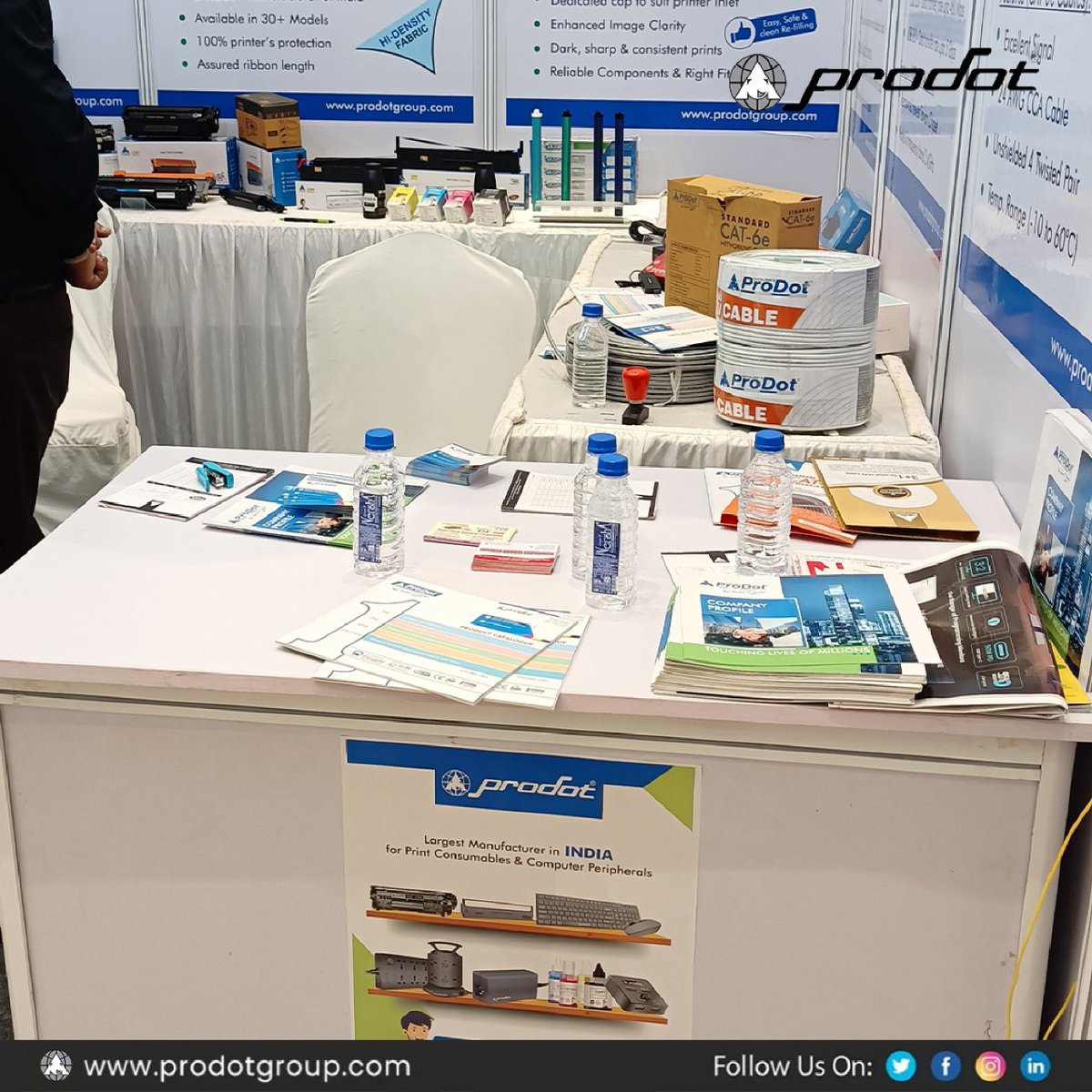 ProDotGroup's tweet image. Reflecting on Day 2 of IT Expo 2024
Prodot and G.R. Computers wowed us with their groundbreaking technological advancements. Exciting innovations that are shaping the future! Stay tuned for more highlights.

#ProDot #prodotofficial #prodotgroup
