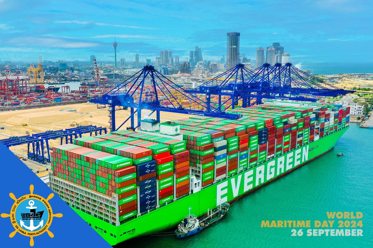 Today, on World Maritime Day 2024, the global maritime community unites under the theme, “Navigating the Future: Safety First!”
news.slpa.lk/index.php/2024…