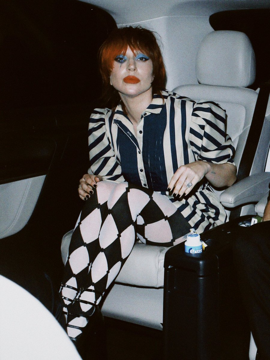 Lady Gaga wasted in a taxi whilst dressed as Harlequin is the definition of C*NT