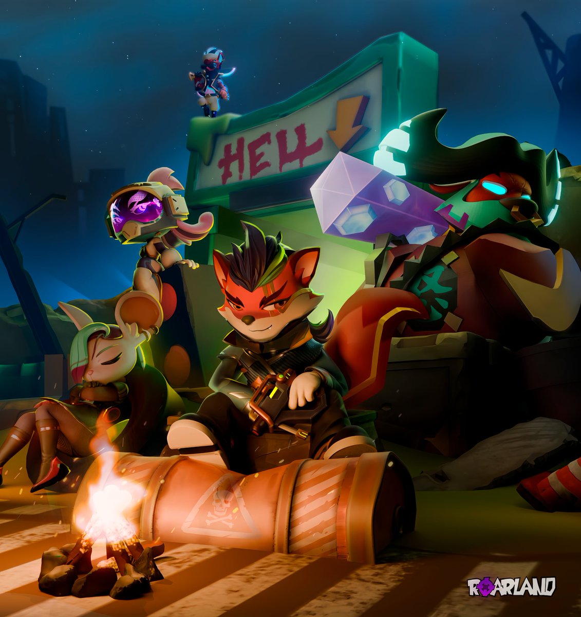 🌇 Enter the Ruined City! 🌇

Fearsome creatures and perilous dangers lurk within. 🐉 Meet new enemies, face epic challenges, and confront the mighty Minotaur boss waiting for a worthy challenger in its territory.

Meet Durhog, Tumblethorn, and Climbcoil. 🦖 Dominate the streets