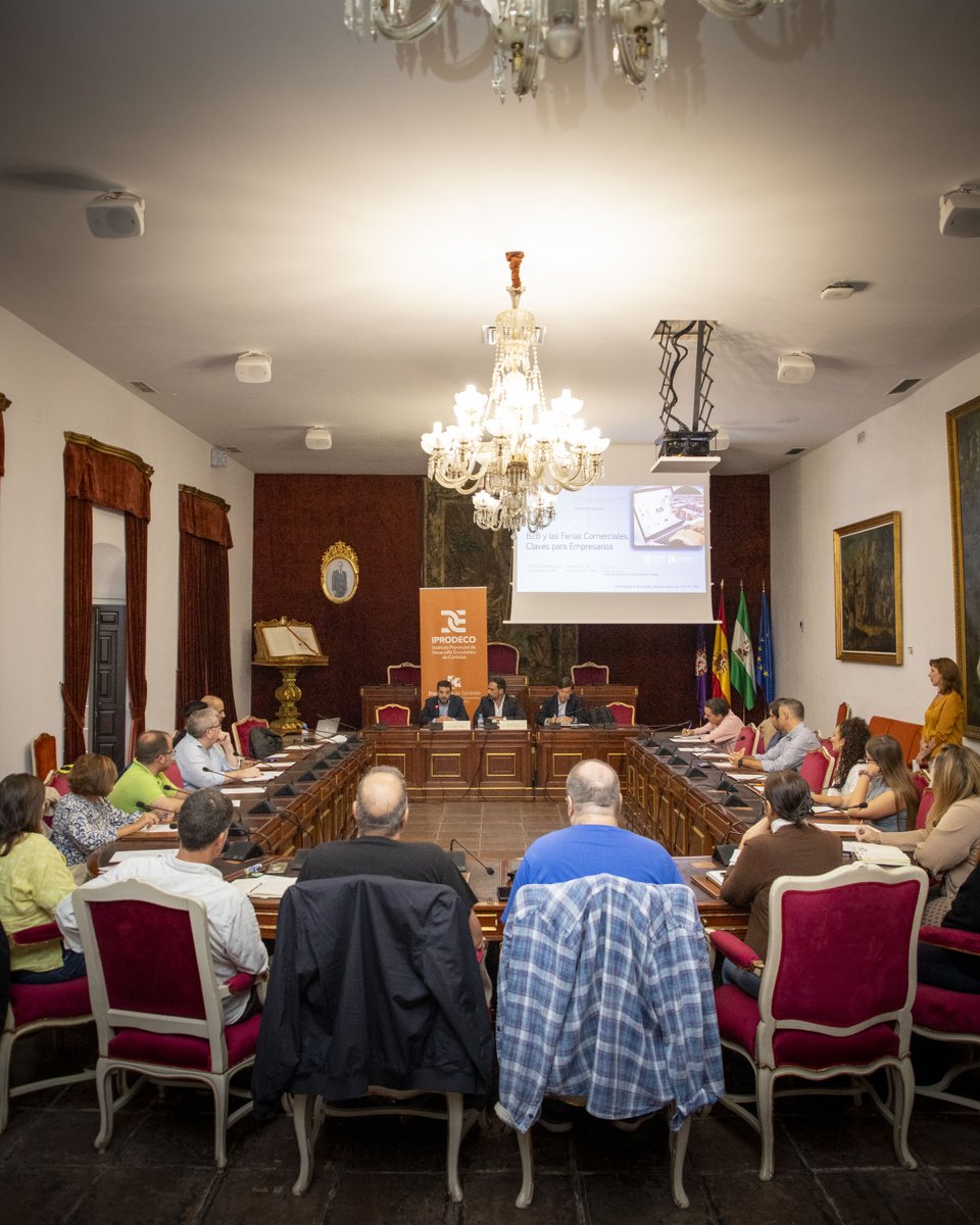 Iprodeco (@iprodeco) on Twitter photo Seguimos en marcha con el curso 'Los B2B y las Ferias Comerciales' de <a href="/Iprodeco/">Iprodeco</a>.
El presidente del ente y delegado de Desarrollo Económico de la <a href="/dipucordoba/">Diputación de Córdoba</a>, <a href="/FelixRomeroC/">Felix Romero ©</a>, ha dado la bienvenida a los participantes y les ha incentivado a promocionar sus empresas en estos eventos Seguimos en marcha con el curso 'Los B2B y las Ferias Comerciales' de <a href="/Iprodeco/">Iprodeco</a>.
El presidente del ente y delegado de Desarrollo Económico de la <a href="/dipucordoba/">Diputación de Córdoba</a>, <a href="/FelixRomeroC/">Felix Romero ©</a>, ha dado la bienvenida a los participantes y les ha incentivado a promocionar sus empresas en estos eventos