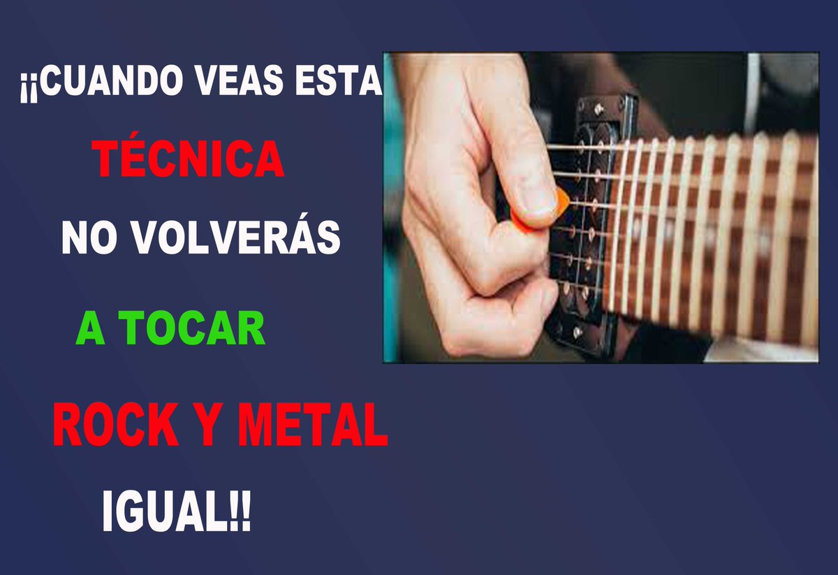 POR QUÉ ESTA TÉCNICA TE VA A PONER POR ENCIMA DEL RESTO DE GUITARRAS DE ... youtu.be/WUcJeF_-B_Y?si… a través de <a href="/YouTube/">YouTube</a>