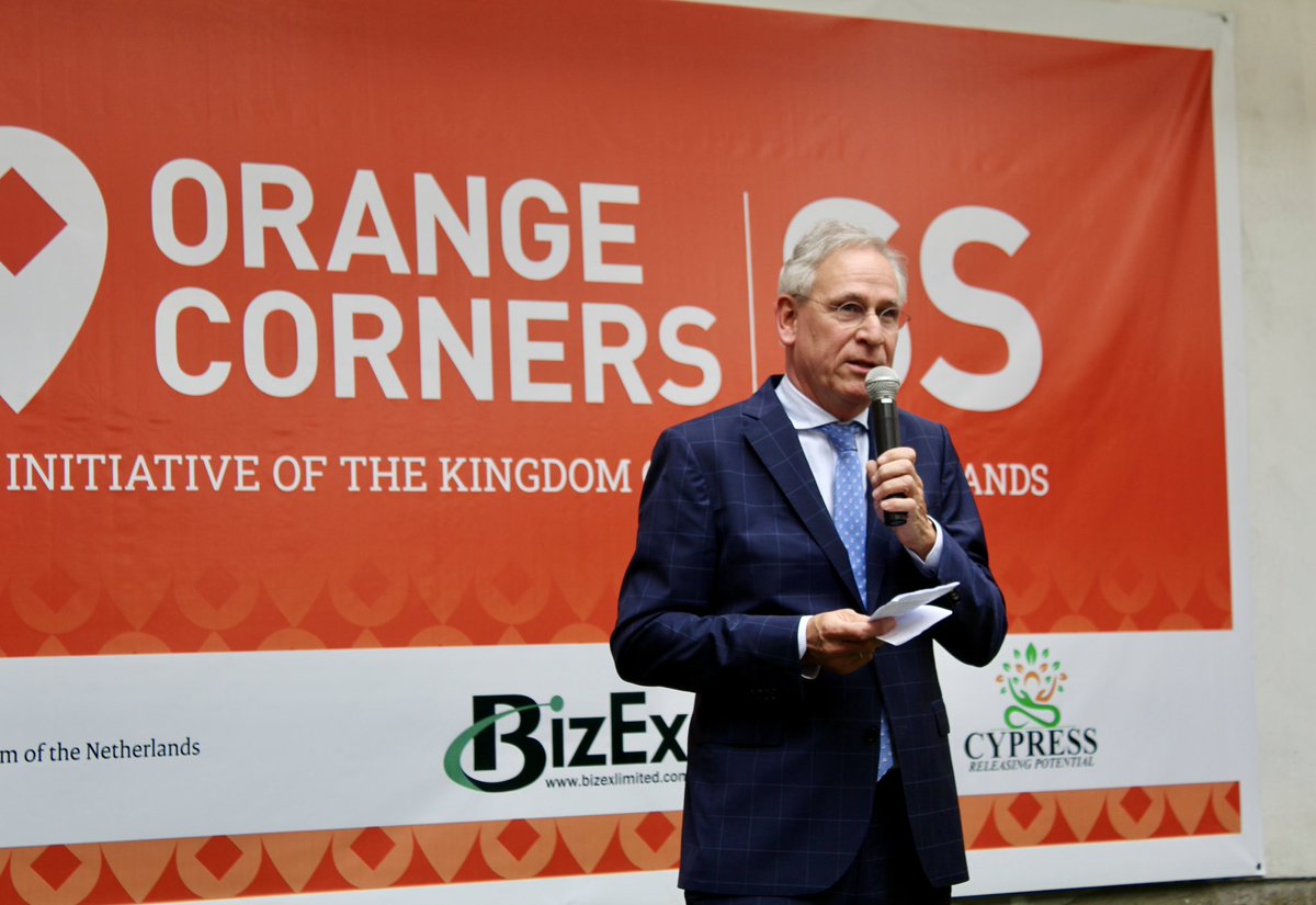 Yesterday, we brought the private sector and our young <a href="/orangecornersss/">Orange Corners South Sudan</a> entrepreneurs together for the first OC-networking event in Juba. Our ambassador underlined the crucial role the private sector plays in driving South Sudan's development. Thanks <a href="/BizEx/">BizEx Biz Brokers</a> for organizing!