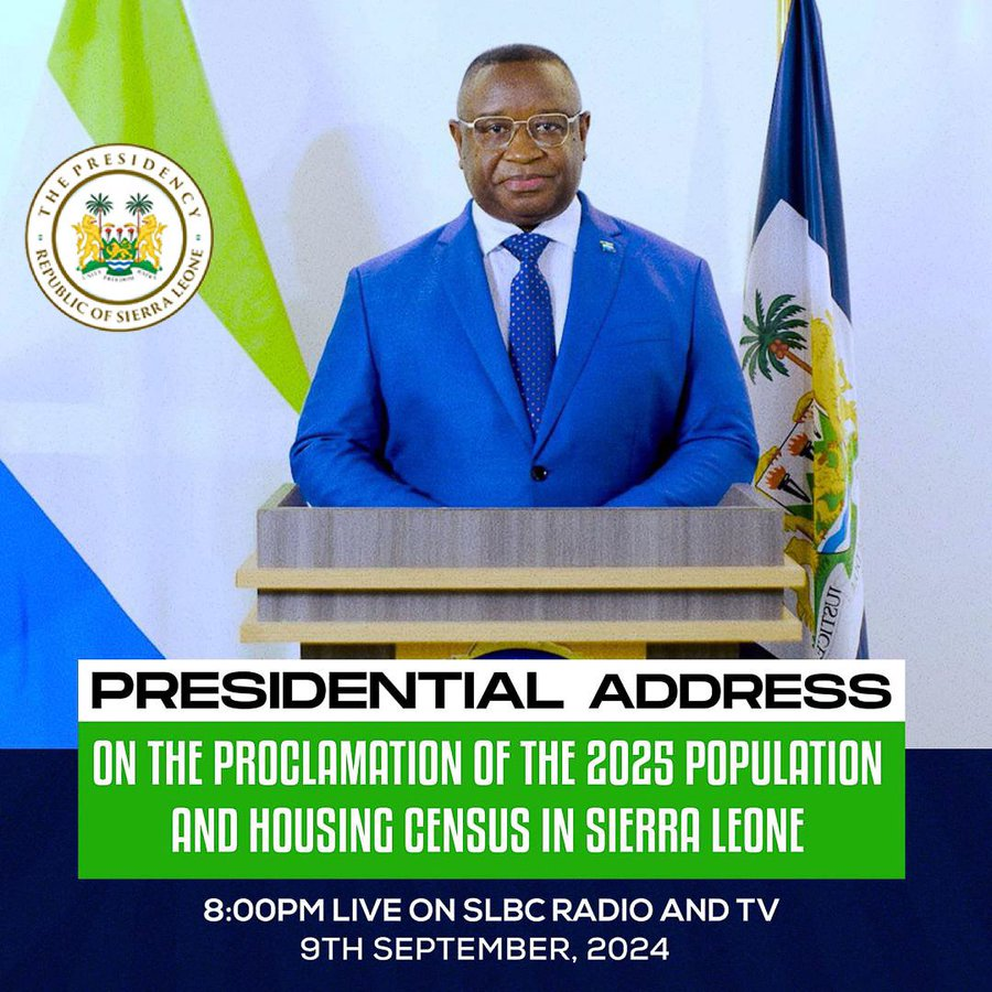I trust you will take all the essential measures to ensure the success of the 2025 census. Hundreds were laid off due to inaccurate recruitment at Statistics Salone when the board assumed office. Please make sure that an expired board does not oversee the Census.