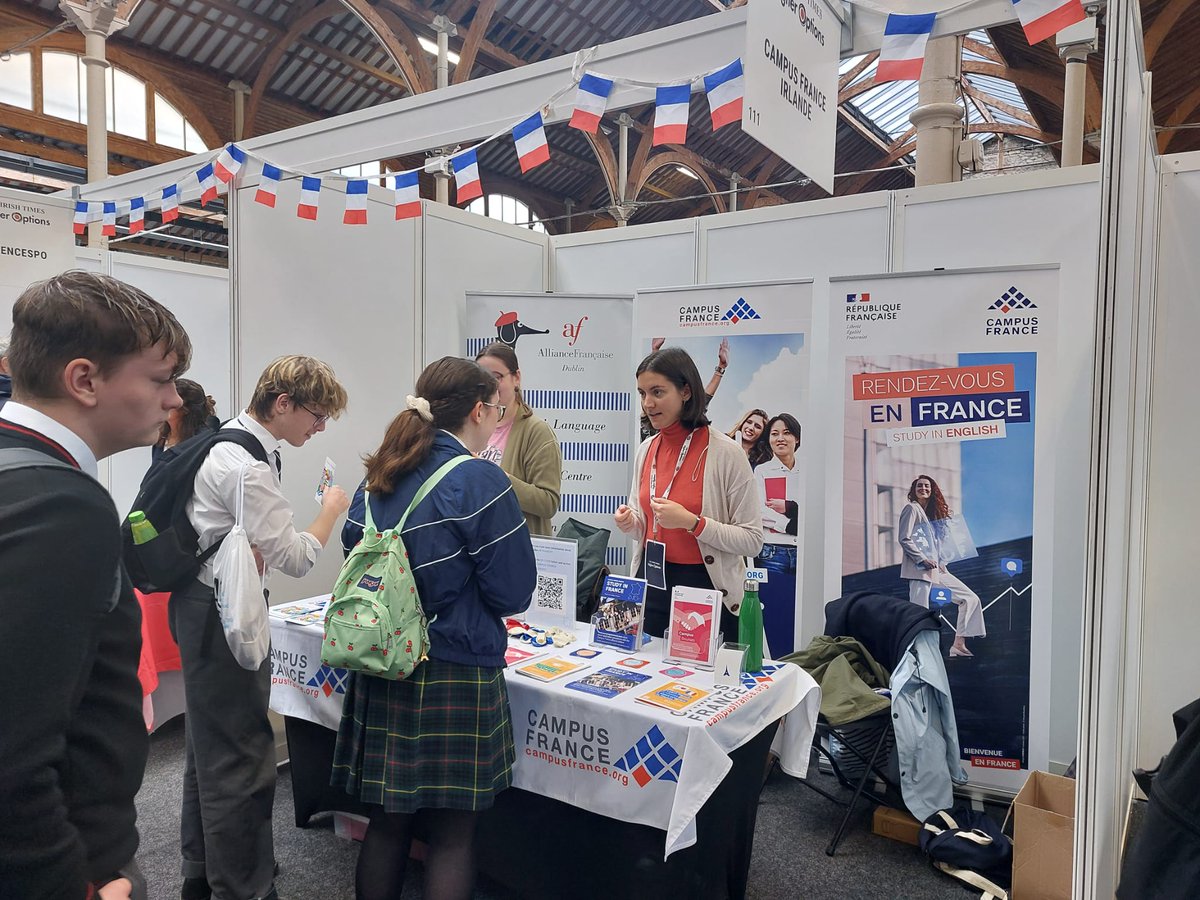 France in Ireland 🇫🇷 🇪🇺 (@franceinireland) on Twitter photo Higher Options 2024 📚
@campusfrance is at #higherOptions, with our partners <a href="/sciencespo/">Sciences Po</a> and <a href="/EMNormandie/">EM Normandie Business School</a>. Come and see us at the Euro Hub 🇫🇷🇮🇪🇪🇺 Higher Options 2024 📚
@campusfrance is at #higherOptions, with our partners <a href="/sciencespo/">Sciences Po</a> and <a href="/EMNormandie/">EM Normandie Business School</a>. Come and see us at the Euro Hub 🇫🇷🇮🇪🇪🇺