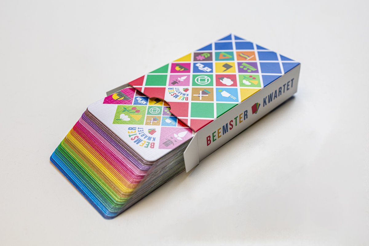 Gisteren, 25 september, is het Beemster Kwartet gelanceerd. Het is ontwikkeld door stichting Beemster Vanzelfsprekend en VISIT Beemster en vormgegeven door Arjen IJff. Alle kinderen van de bovenbouw in de gemeente Purmerend krijgen dit kwartet.