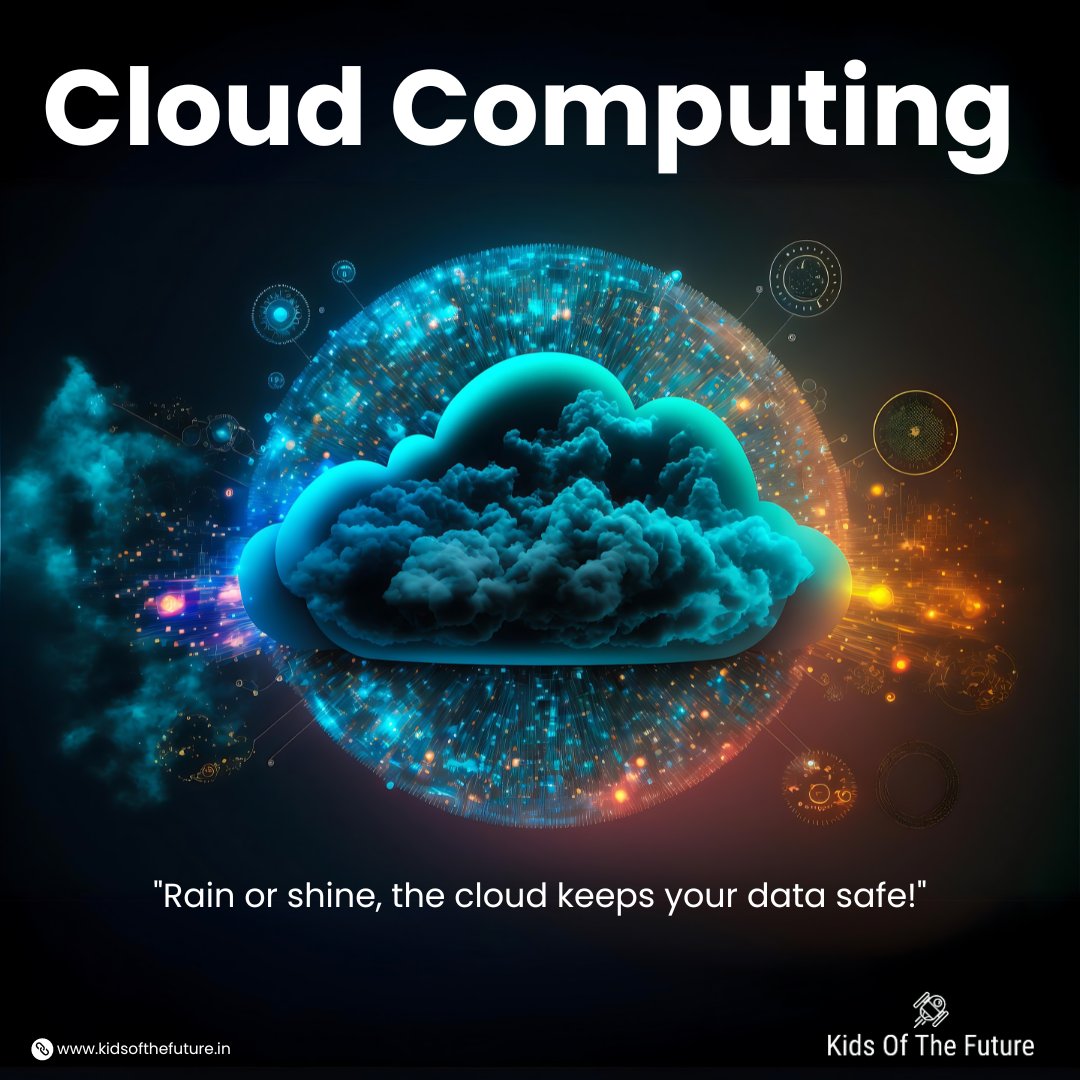 KOTF_IN's tweet photo. "🛡️✨Rain or shine, the cloud keeps your data safe!☀️🌧️"
#Kidsofthefuture #CloudComputing  #clouds #CloudSecurity #Cloudstorage https://t.co/5jSOY0AJ2l